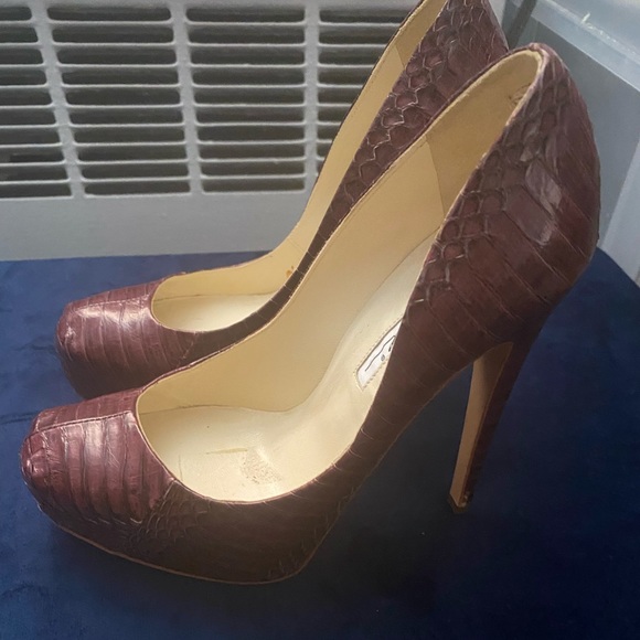 BRIAN ATWOOD Snakeskin Pumps - Picture 4 of 6
